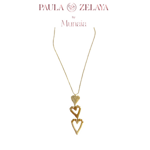 Collar de 3 corazones